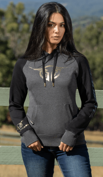 Bullzye Womens Authentic Pullover Hoodie