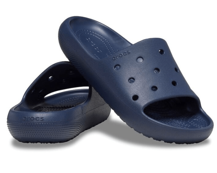 Load image into Gallery viewer, Crocs Classic Slide v2 - Navy
