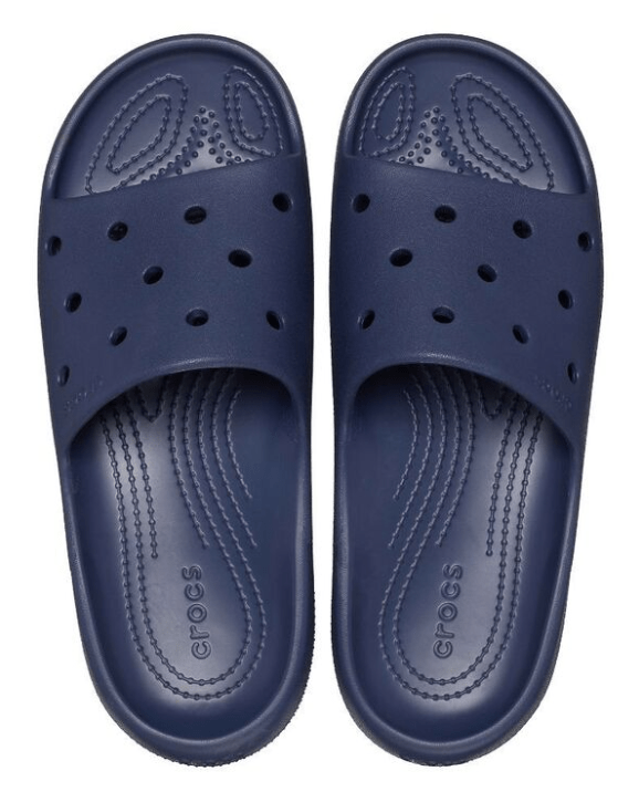 Load image into Gallery viewer, Crocs Classic Slide v2 - Navy
