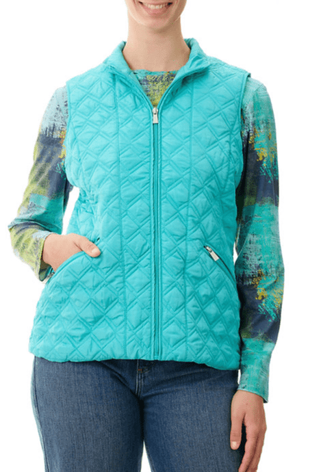 Givoni Womens Diamond Quilted Vest