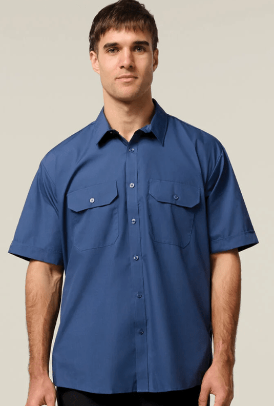 Hard Yakka Short Sleeve Permanent Press Shirts