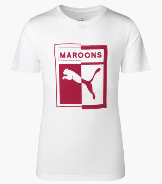 Puma Queensland Maroons Kids Graphic Tee