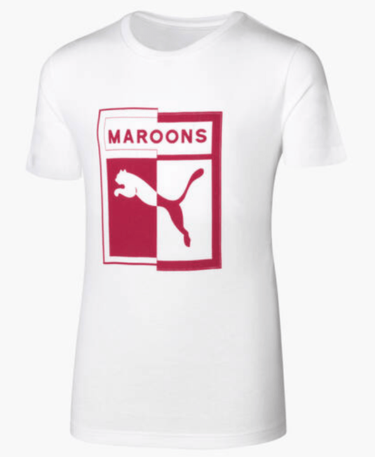 Puma Queensland Maroons Kids Graphic Tee