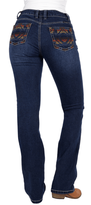 Pure Western Womens Ola Relaxed Rider Jean