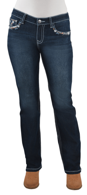 Load image into Gallery viewer, Pure Western Women Anjelica 32 Leg Straight Jeans
