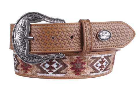 Load image into Gallery viewer, Pure Western Mens Saha Belt
