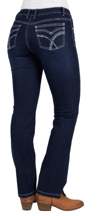 Pure Western Womens Oda Straight Leg