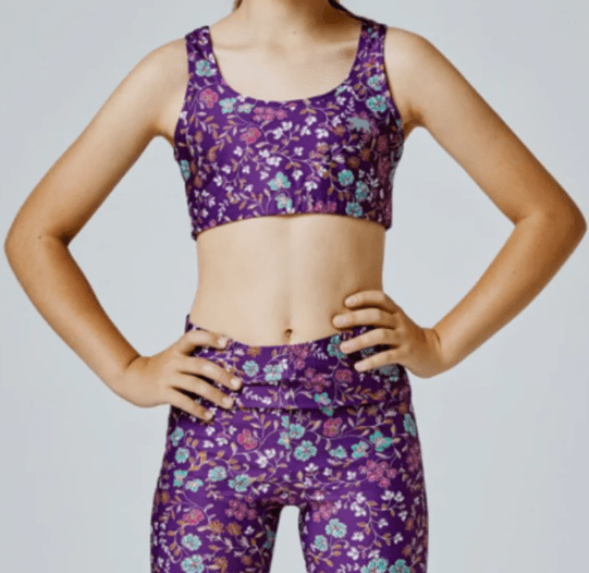 Load image into Gallery viewer, Running Bare Girls Fit Sport Bra
