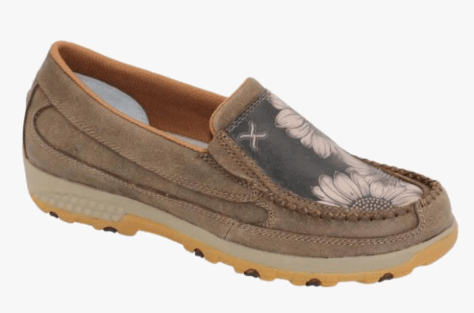 Twisted X Womens Flower Celstretch Slipon