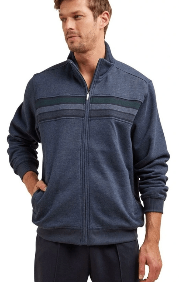 Load image into Gallery viewer, Breakaway Mens Alegro Snowy Mt Fleece Jacket
