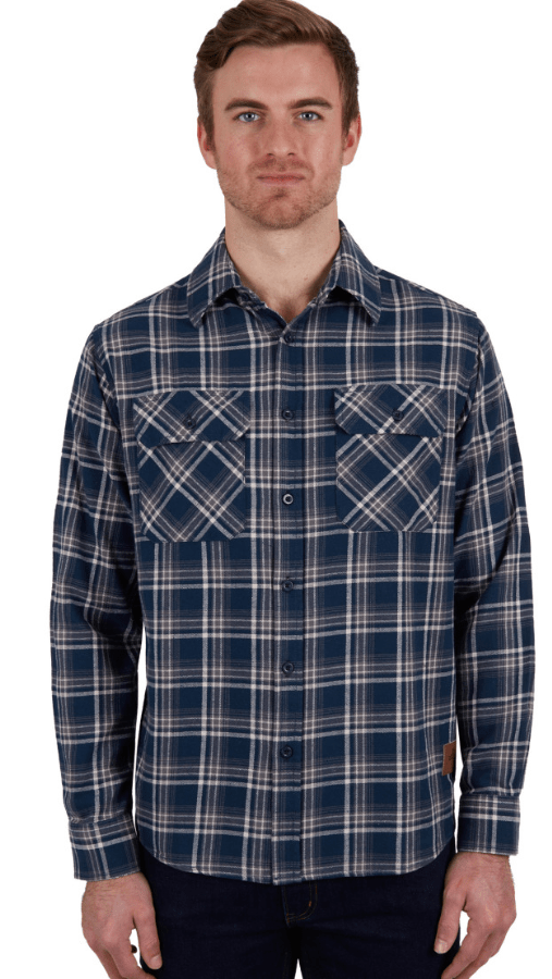 Load image into Gallery viewer, Thomas Cook Mens Darnell Thermal Long Sleeve Shirt
