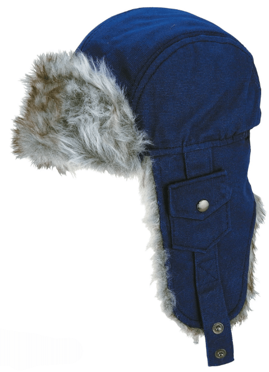 Load image into Gallery viewer, Avenel Hats Womens Canvas Flying Cap With Fur Lining
