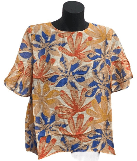 Load image into Gallery viewer, Corfu Womens Bermuda Blue Shirt
