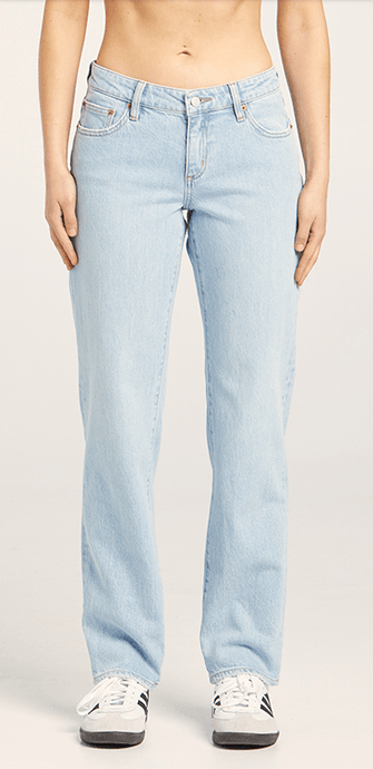 Lee Womens Y2K Low Straight Empire