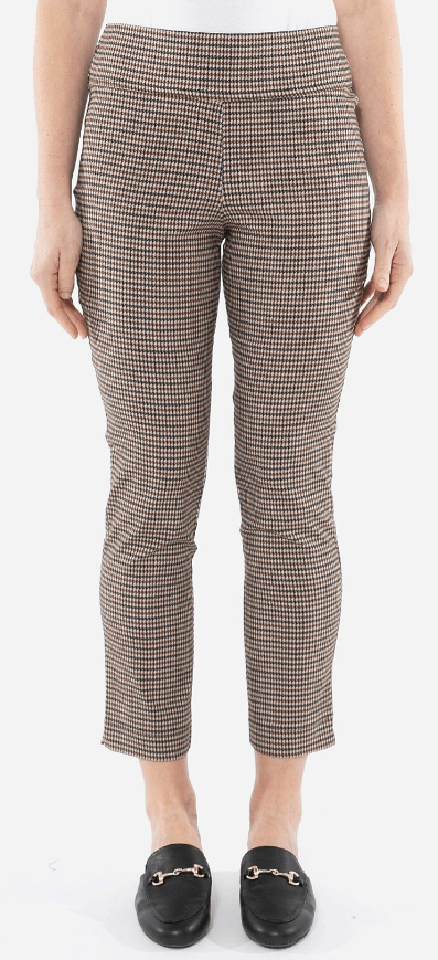 Load image into Gallery viewer, Jump Womens Houndstooth Bengaline Pant
