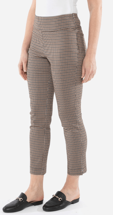 Load image into Gallery viewer, Jump Womens Houndstooth Bengaline Pant
