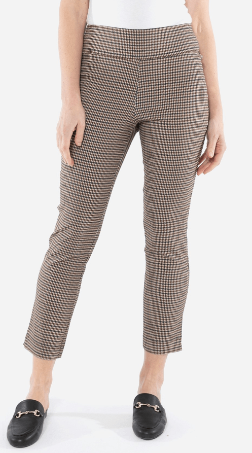 Load image into Gallery viewer, Jump Womens Houndstooth Bengaline Pant
