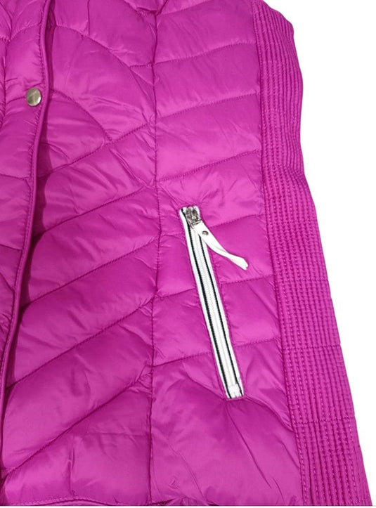 Sportswave Womens Puffer Vest with Print Lining