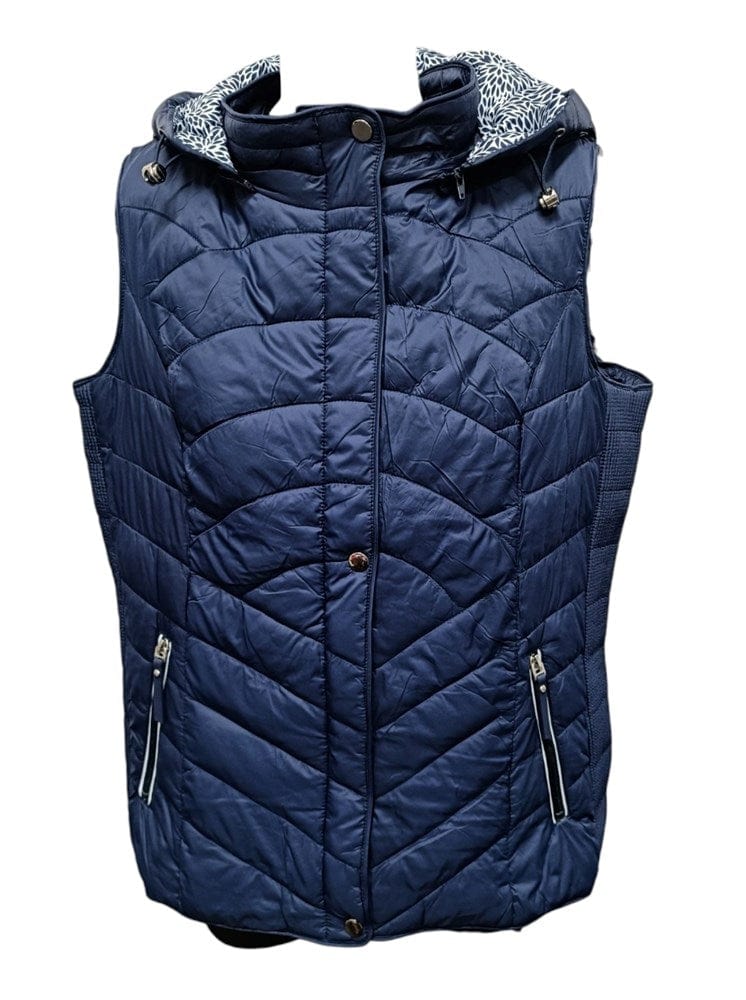 Load image into Gallery viewer, Sportswave Womens Puffer Vest with Print Lining
