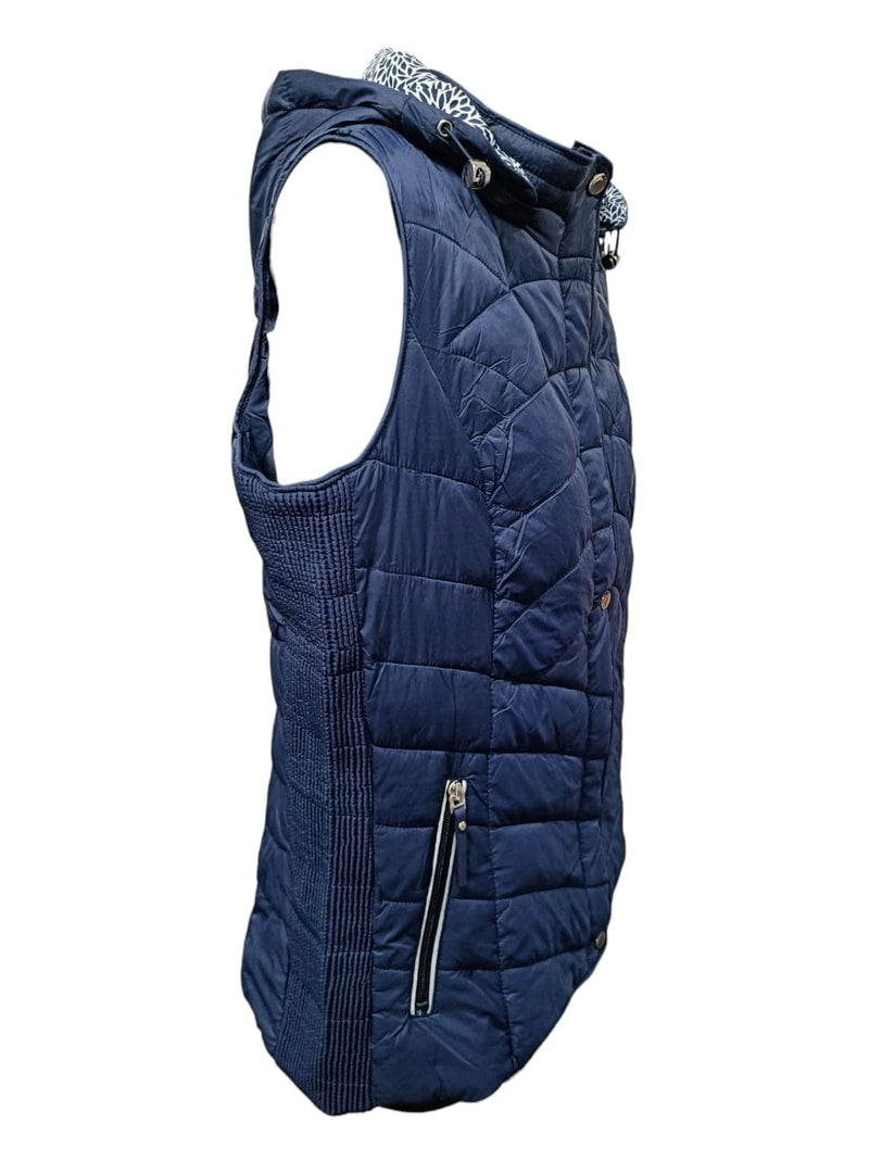 Load image into Gallery viewer, Sportswave Womens Puffer Vest with Print Lining
