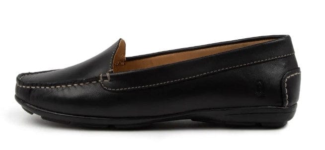 Load image into Gallery viewer, Hush Puppies Womens Renita II Black Leather Shoes

