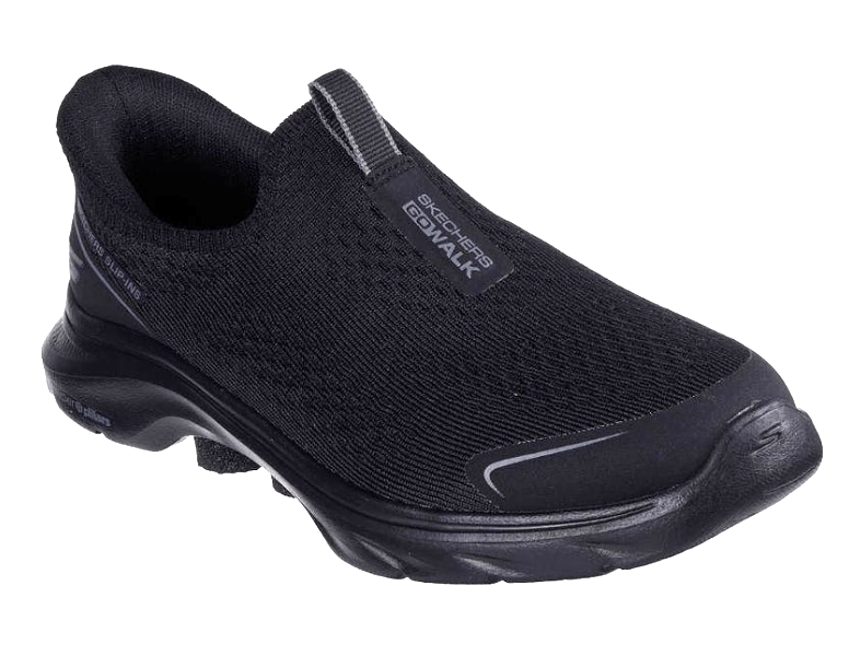 Load image into Gallery viewer, Skechers  Womens Slip-Ins: GOwalk 7 - Sarai in Black Shoes
