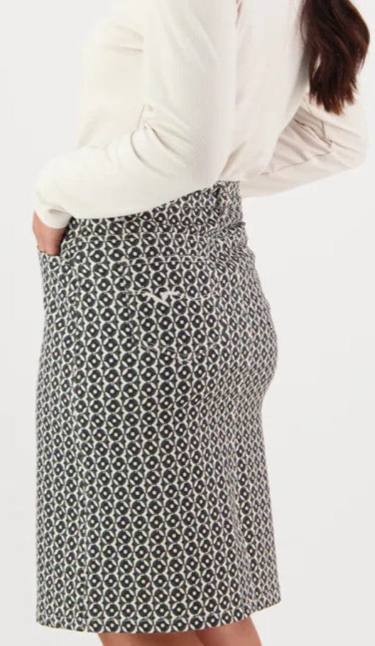 Vassalli Womens Knee Length Printed Skirt