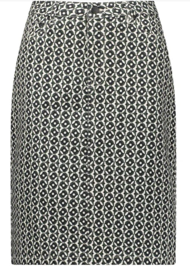 Load image into Gallery viewer, Vassalli Womens Knee Length Printed Skirt
