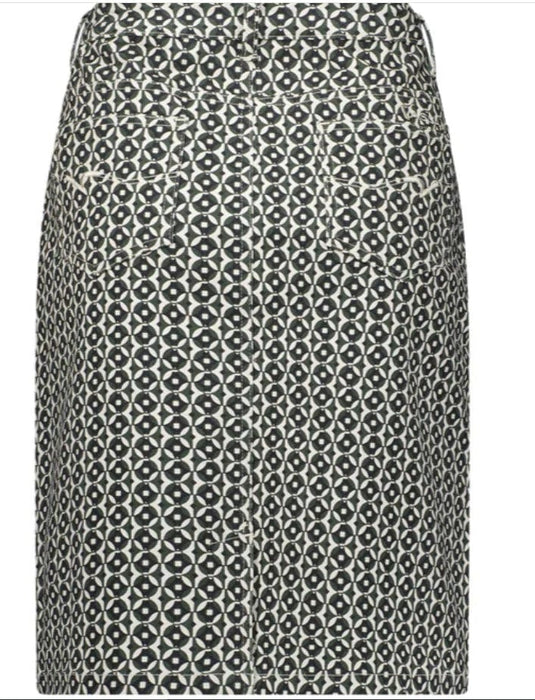 Vassalli Womens Knee Length Printed Skirt
