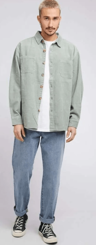 Load image into Gallery viewer, Silent Theory Mens Cord Overshirt
