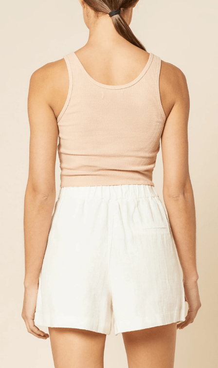 Load image into Gallery viewer, Nude Lucy Womens Jade Button Front Waffle Tank
