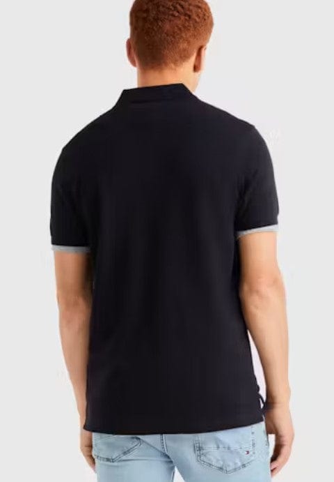 Load image into Gallery viewer, Tommy Hilfiger Mens WCC Zip Regular Fit Polo Desert Sky
