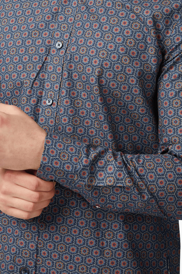Load image into Gallery viewer, Ben Sherman Mens Foulard Print Shirt
