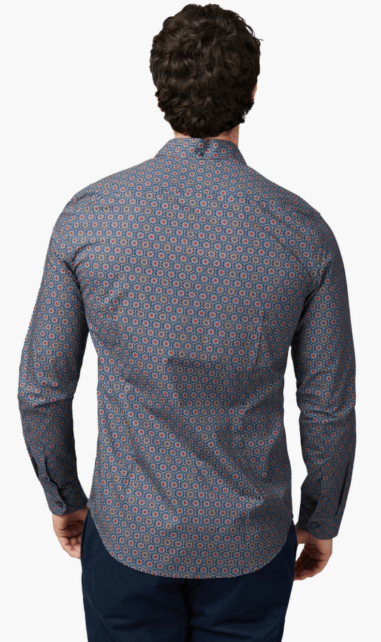 Load image into Gallery viewer, Ben Sherman Mens Foulard Print Shirt

