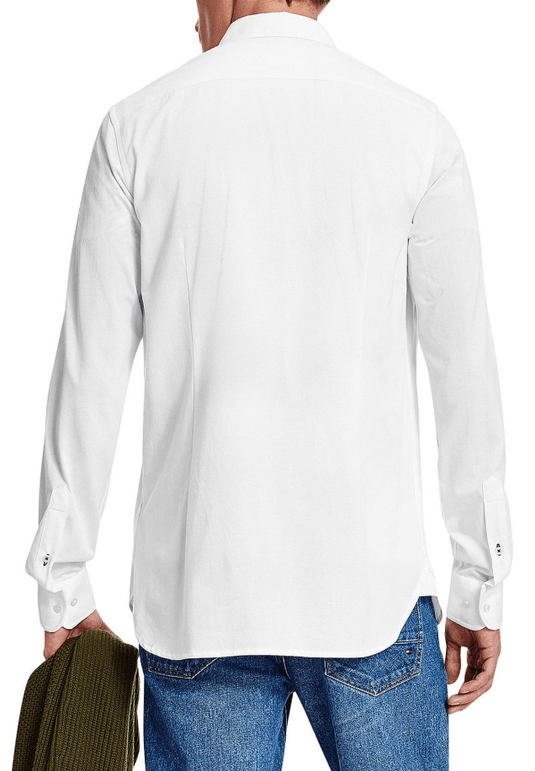 Tommy Hilfiger Mens Slim 1985 Solid Shirt