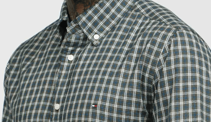 Load image into Gallery viewer, Tommy Hilfiger Mens Flex Tartan Regular Fit Shirt
