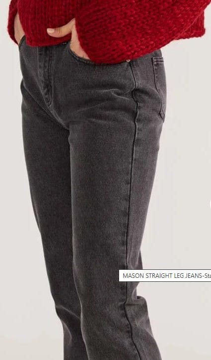 Load image into Gallery viewer, Staple The Label Womens Mason Straight Leg Jeans
