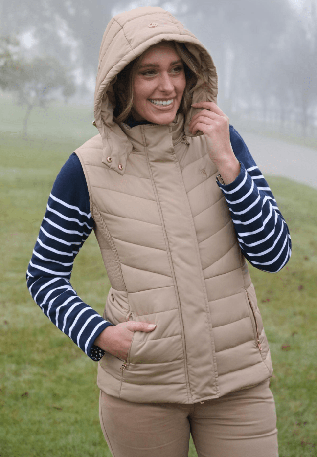 Load image into Gallery viewer, Thomas Cook Womens Mayfield Vest - Tan
