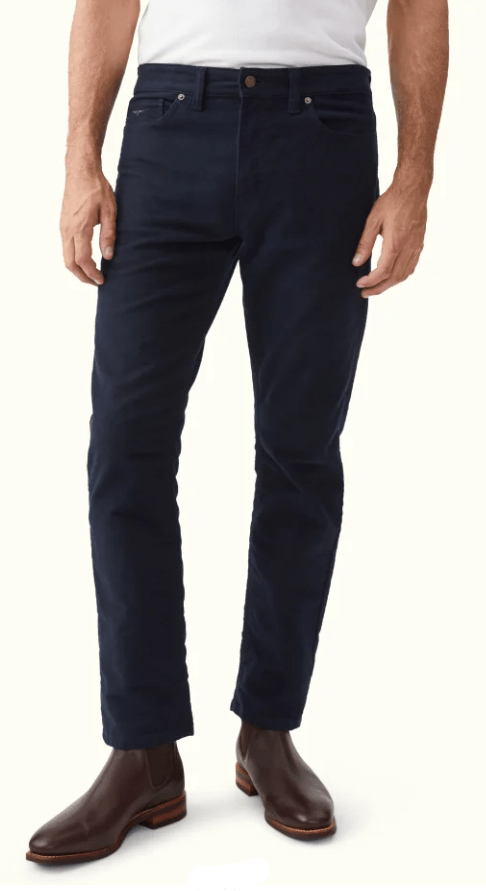 Load image into Gallery viewer, RM Williams Moleskin Ramco Jeans (Navy)
