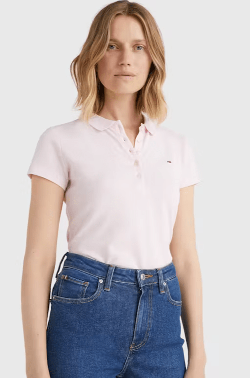 Tommy Hilfiger Womens Chiara Pique Polo