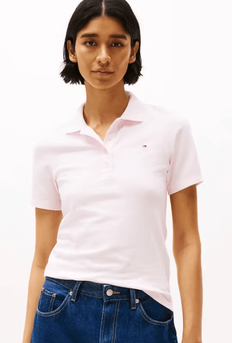 Tommy Hilfiger Womens Chiara Pique Polo