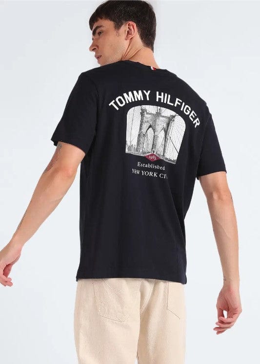 Load image into Gallery viewer, Tommy Hilfiger Mens Photoprint Bridge Regular Fit Polo
