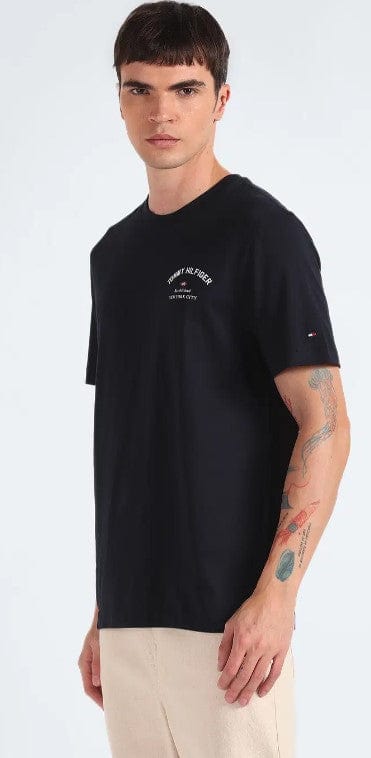Tommy Hilfiger Mens Photoprint Bridge Regular Fit Polo