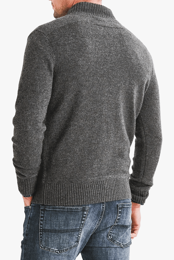 Load image into Gallery viewer, Blazer Mens Hamish Lambswool 1/2 Zip Knit
