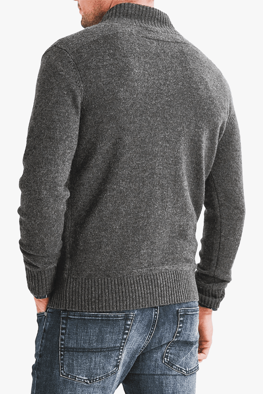 Blazer Mens Hamish Lambswool 1/2 Zip Knit