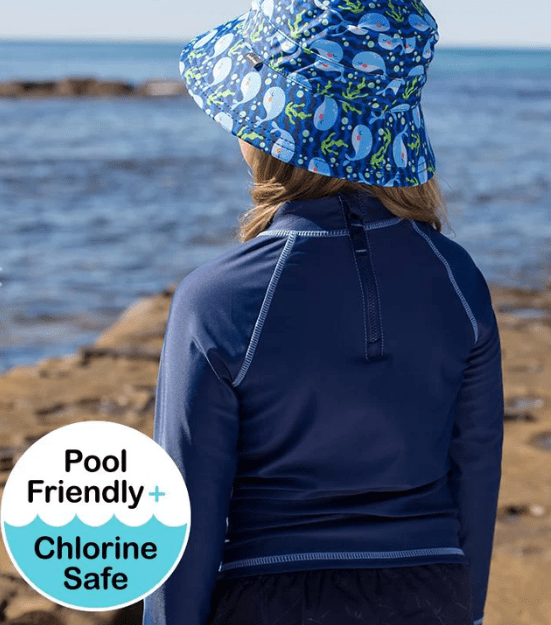 Load image into Gallery viewer, Bedhead Kids Long Sleeve Long Sleeve Rashie With Zip back Top Swimwear
