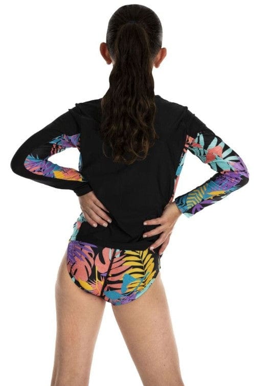 Load image into Gallery viewer, Speedo Girls Long Sleeve Splice Rashie
