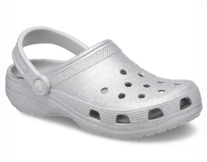 Load image into Gallery viewer, Crocs Classic Glitter Clog - Silver Glitter
