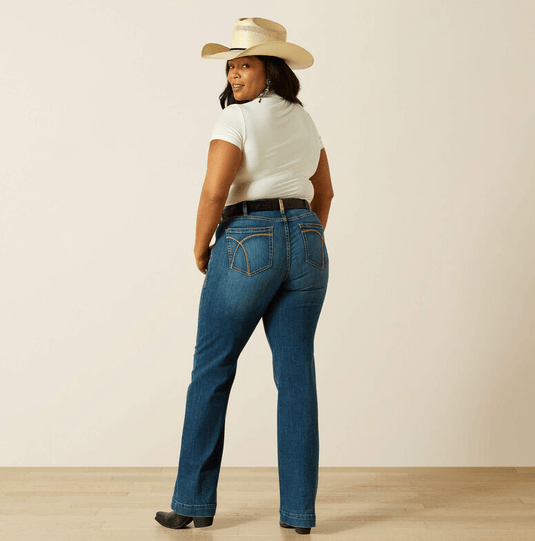 Ariat Womens Mid Rise Hasley Slim Trouser Jeans