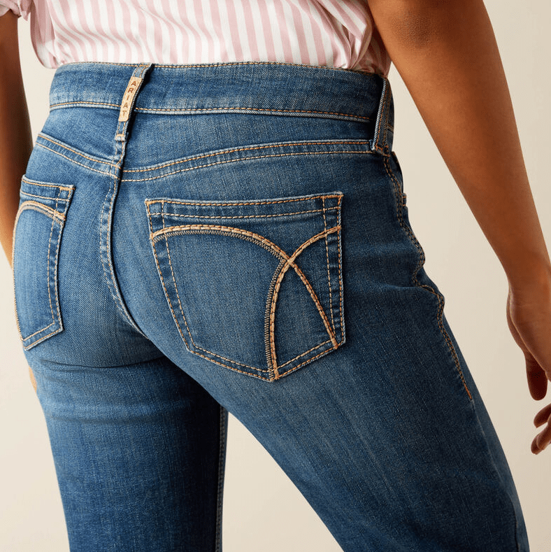 Load image into Gallery viewer, Ariat Womens Mid Rise Hasley Slim Trouser Jeans
